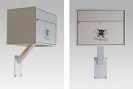 Wandkonsole mit Briefkasten (ohne Briefkasten geliefert!)
